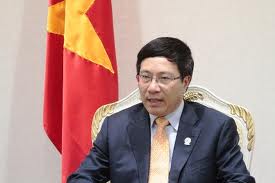 រដ្ឋមន្ត្រី Pham Binh Minh បានចូលរួមសន្និសីទរដ្ឋមន្ត្រីការបរទេសអាស៊ានលើកទី៤៦។